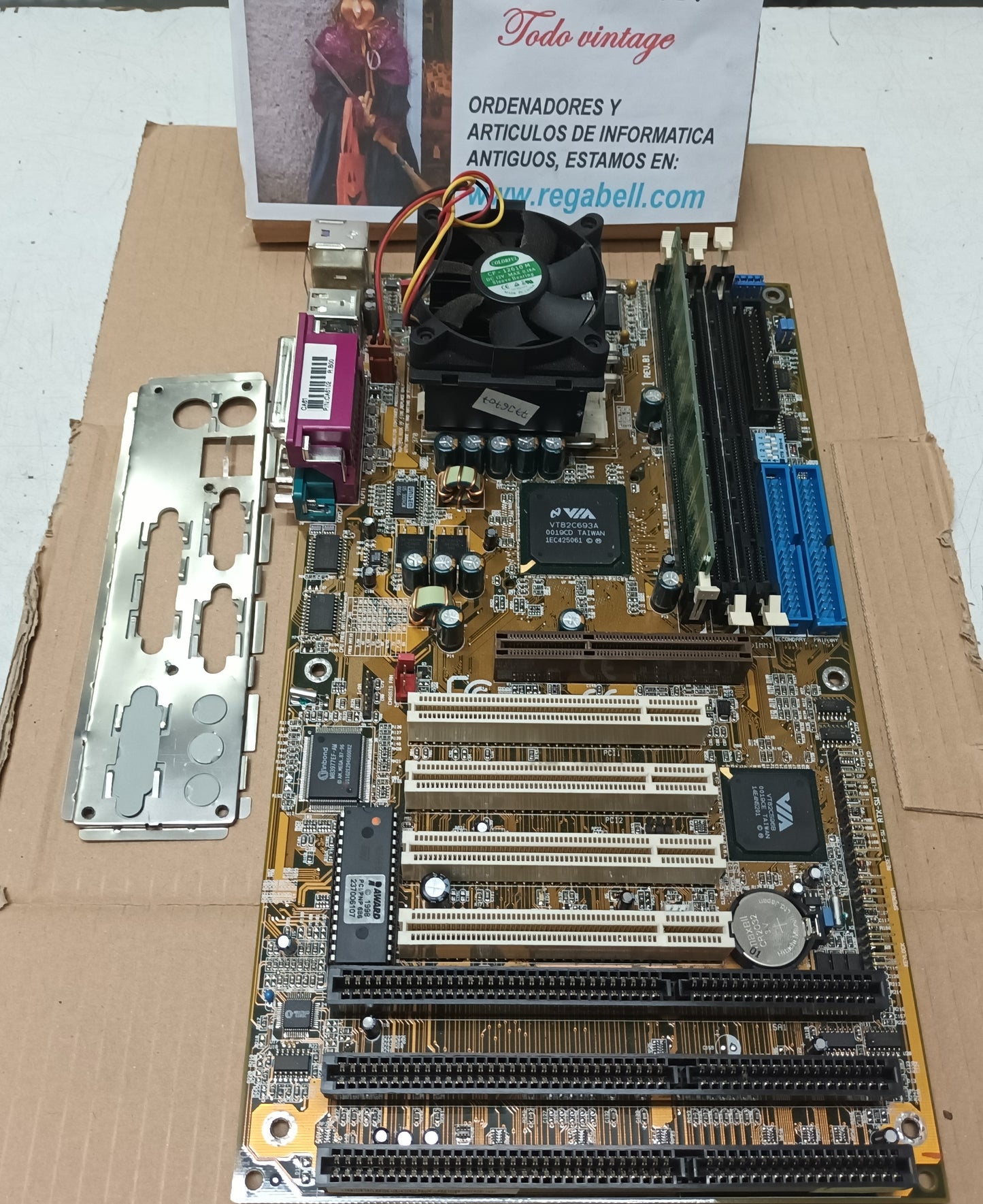 Placa base CA61, Pentium III, 667MHZ, SKU-9