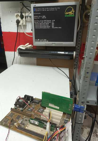 Placa base P54C TR5, con Pentium 120MHz, SKU-16