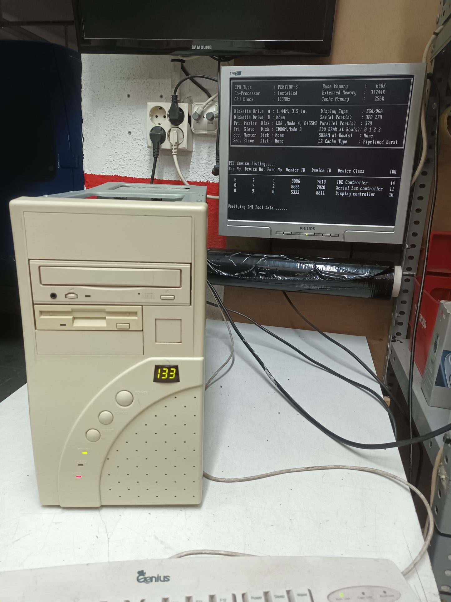 n-49, Pc retro, PENTIUM S, 133mHZ