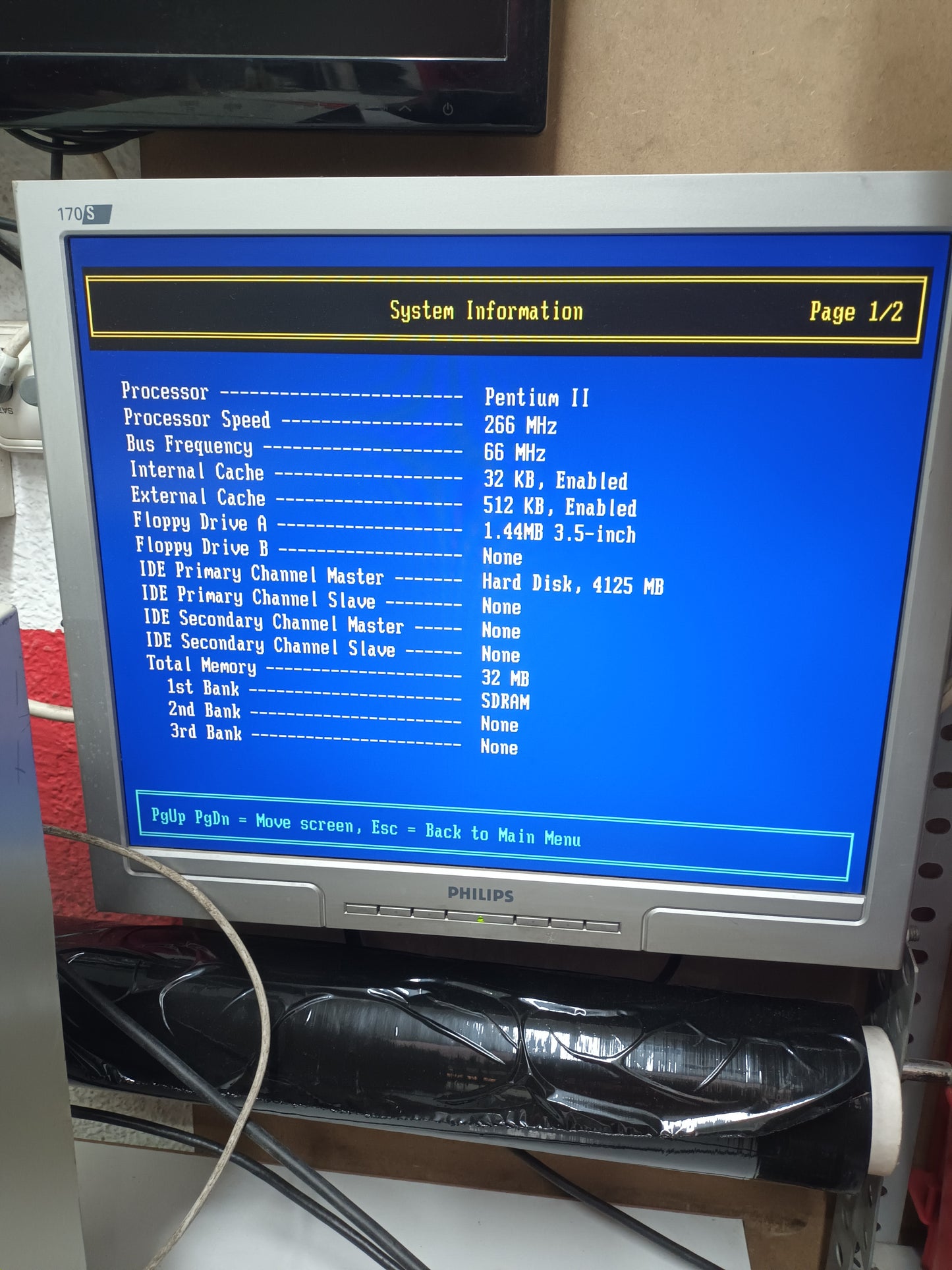 n-50, Pc retro, PENTIUM II, 266mHZ