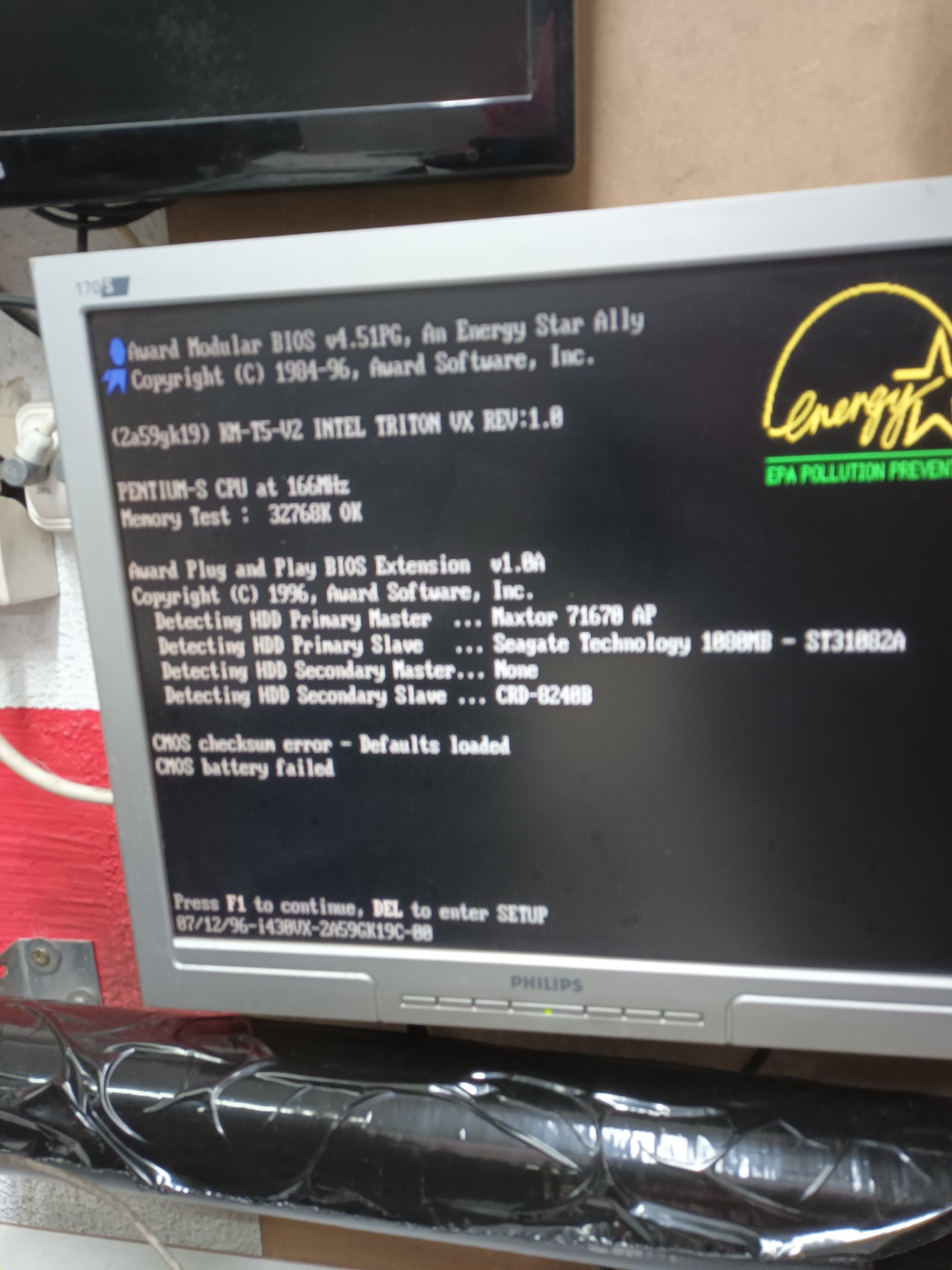 n-51, Pc retro, PENTIUM S, 166mHZ