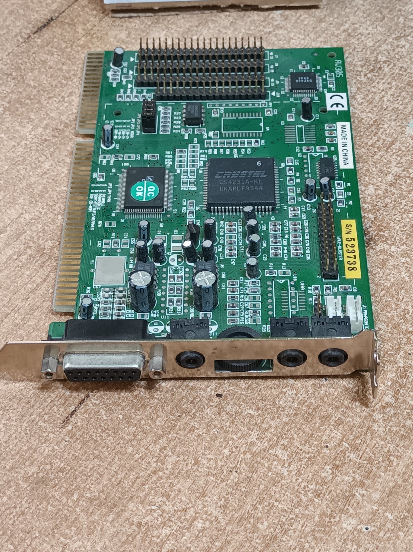 Tarjeta de Sonido Zoltrix AV305