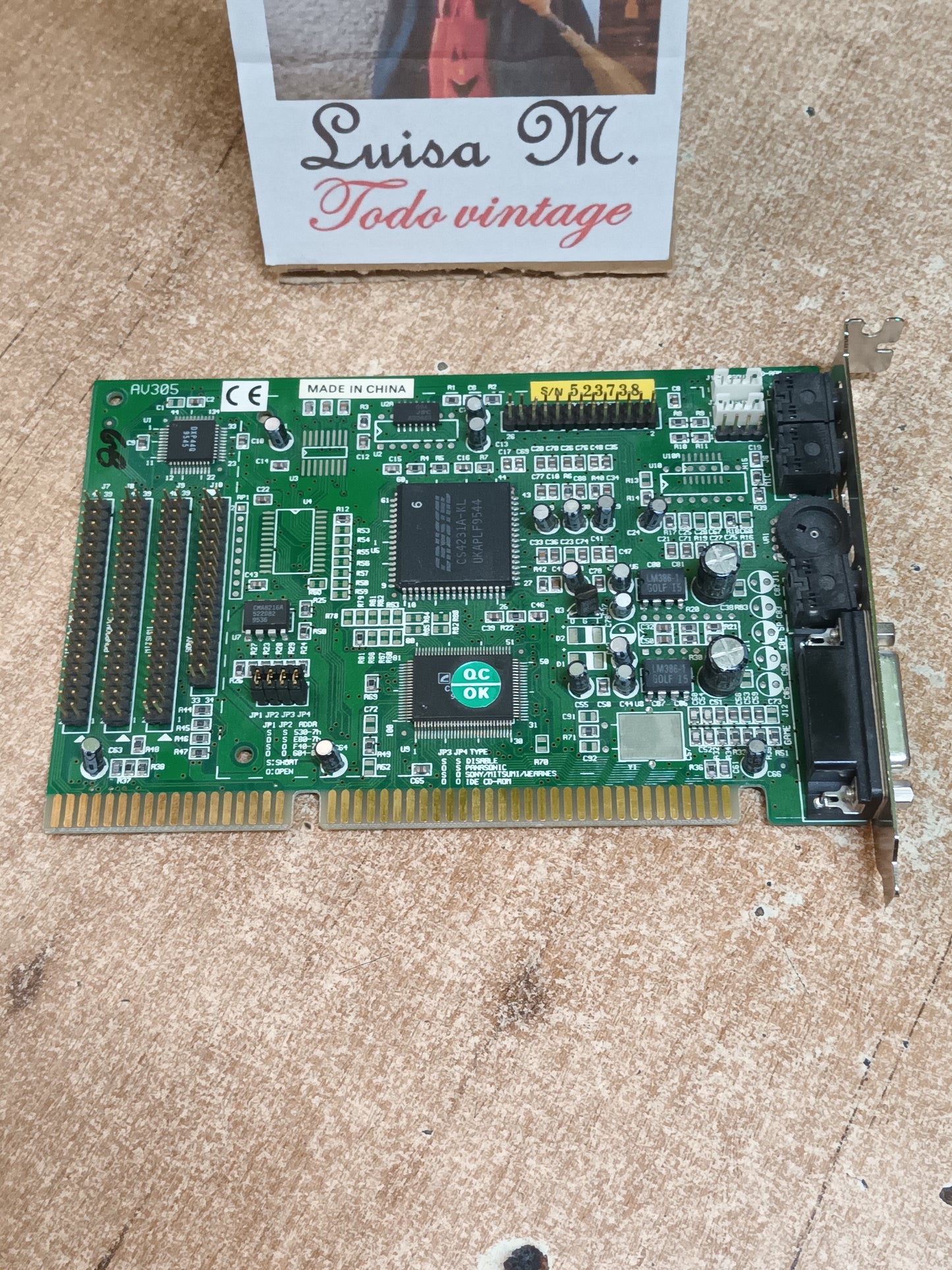 Tarjeta de Sonido Zoltrix AV305