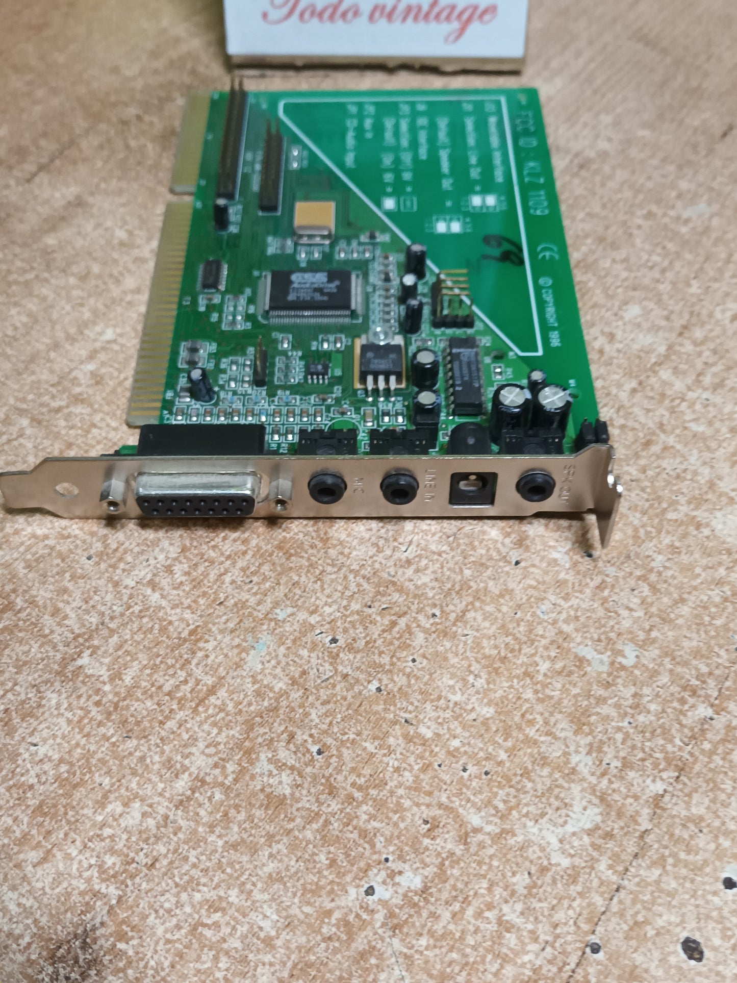 Tarjeta de Sonido ESS AudioDrive ES1868F ISA