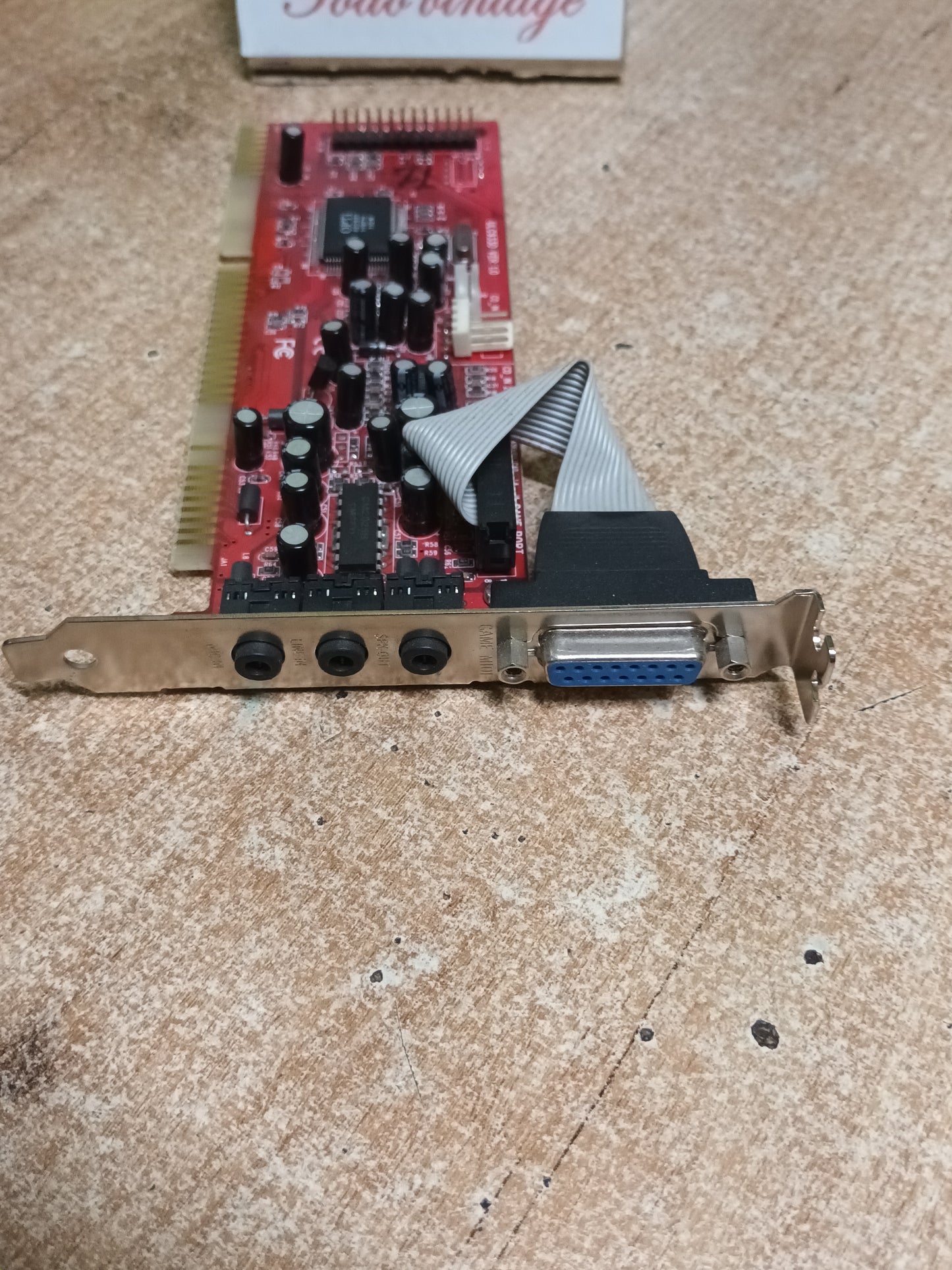 Tarjeta de sonido OPTi 82C93116-bit ISA Gameport ULC933D