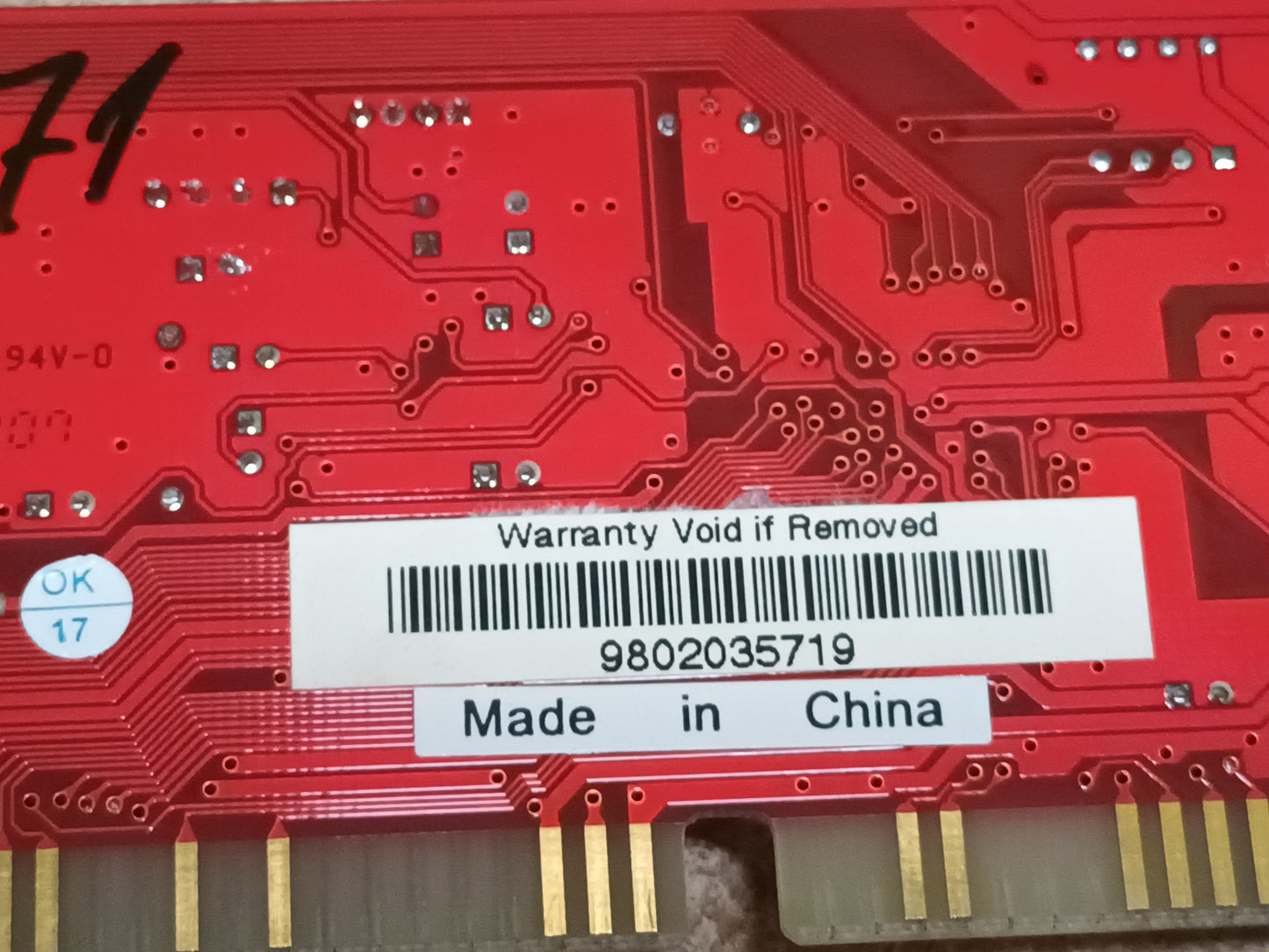 Tarjeta de sonido OPTi 82C93116-bit ISA Gameport ULC933D