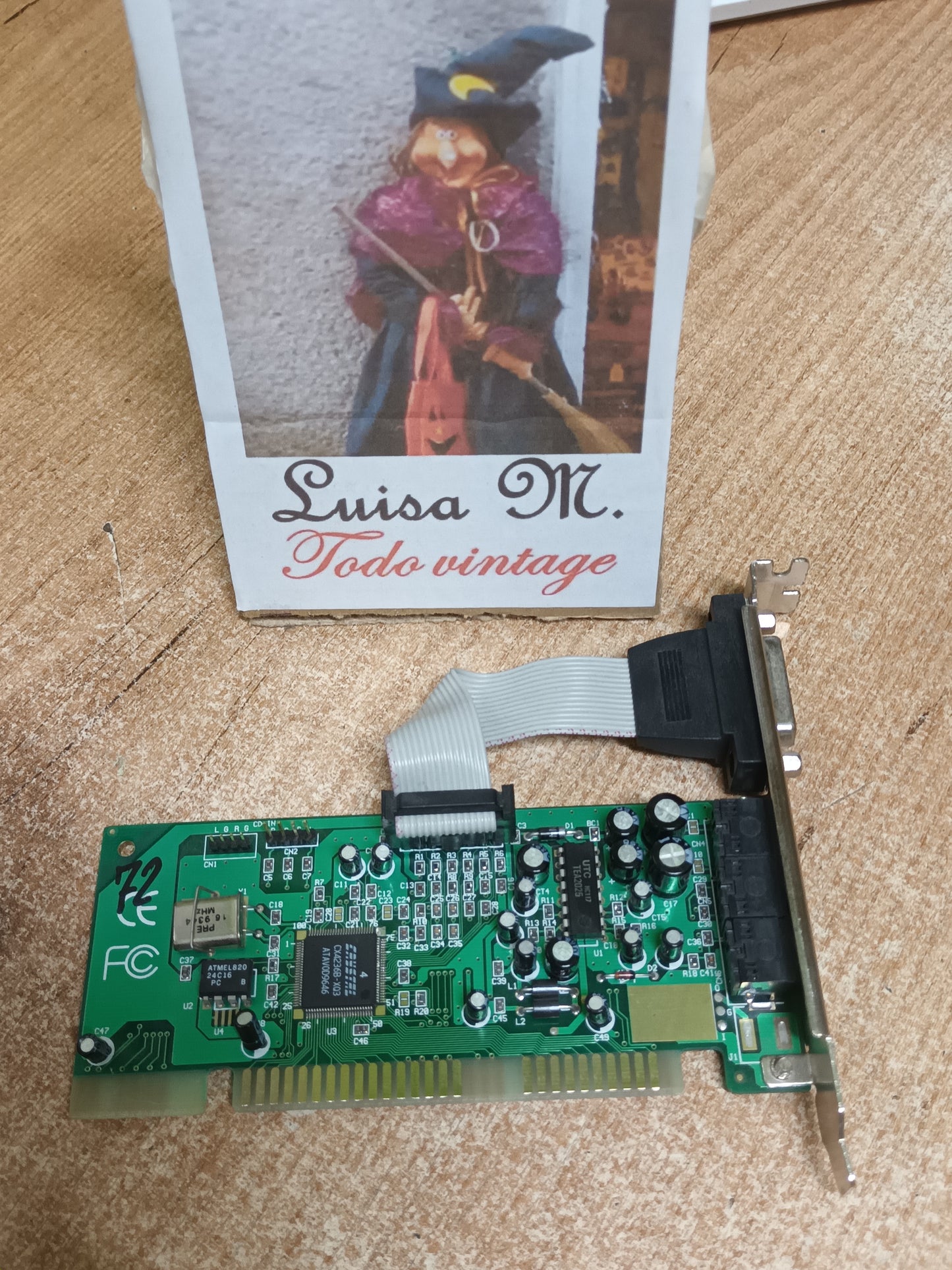 Tarjeta De Sonido Crystal Semiconductor CX4235 ASONIC-PRO/4235 ISA