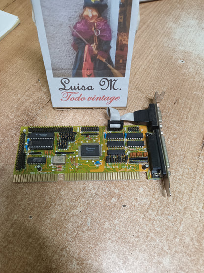 controladora ISA Ide Floppy y puertos, modelo kw-556n,