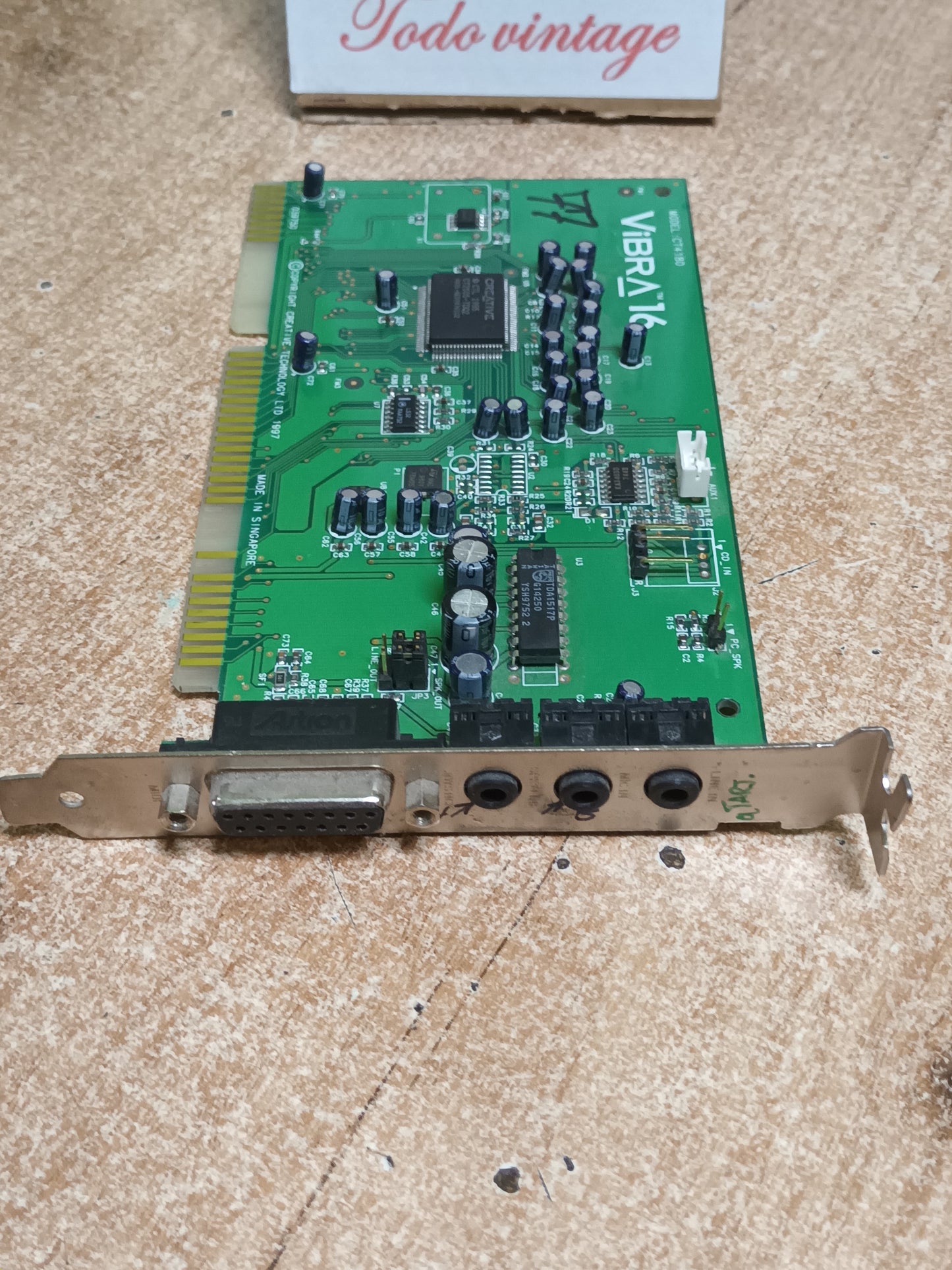 Creative Sound Blaster Vibra 16 CT4180 16-bit ISA