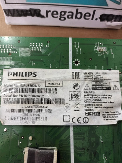 17MB120, de PHILIPS 43PUS6031/12,