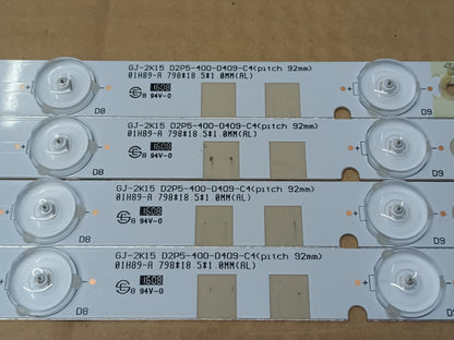KIT 2 tiras de retroiluminación de OK OTV-40GF-5022-S