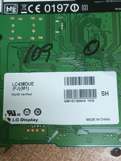 PLACA MAIN EAX66769503(1.2), EBR82073501, de tv LG43LH604V,