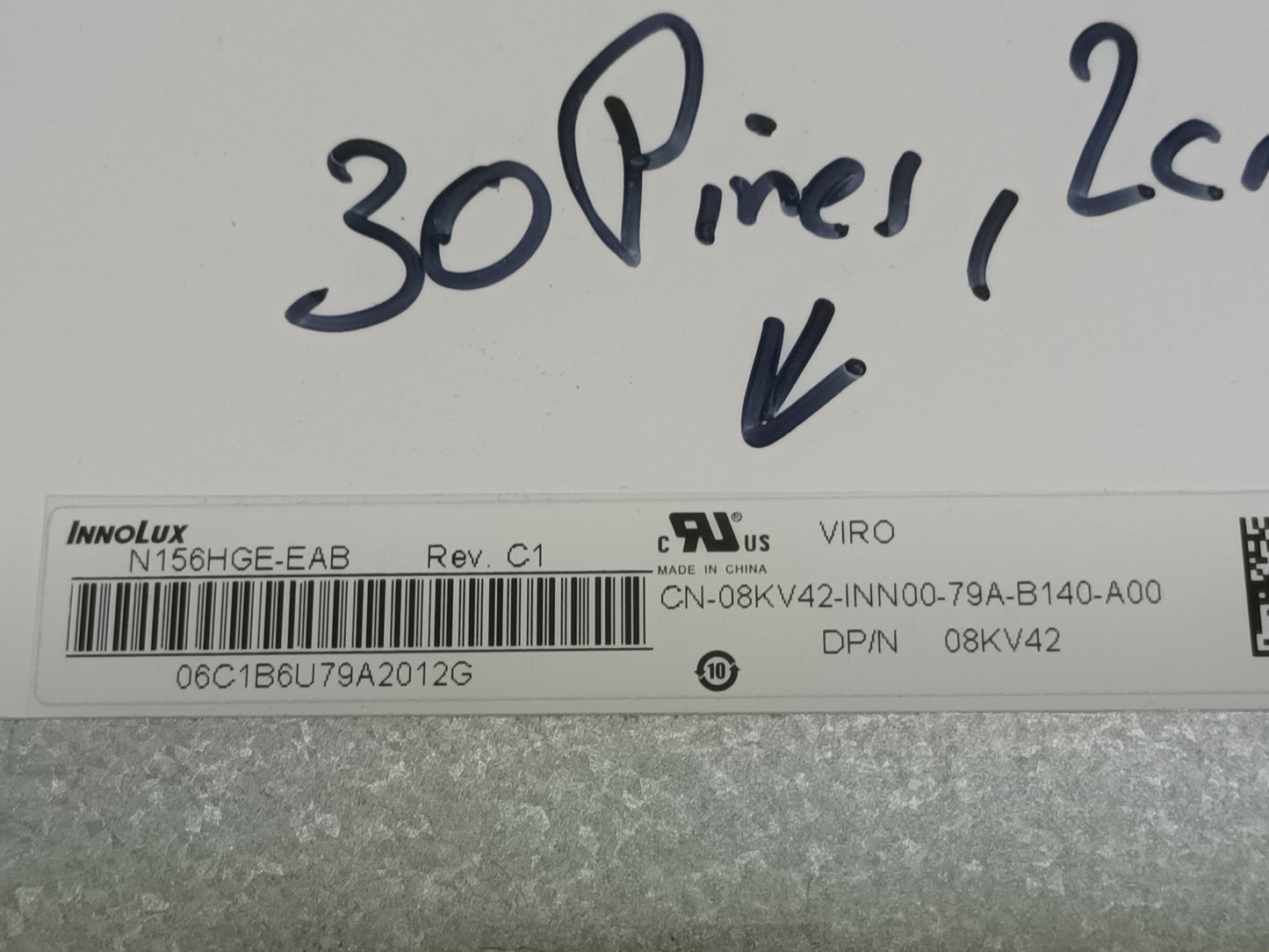 N156HGE-EAB rev.C1, pantalla de portatil, (ref-77)