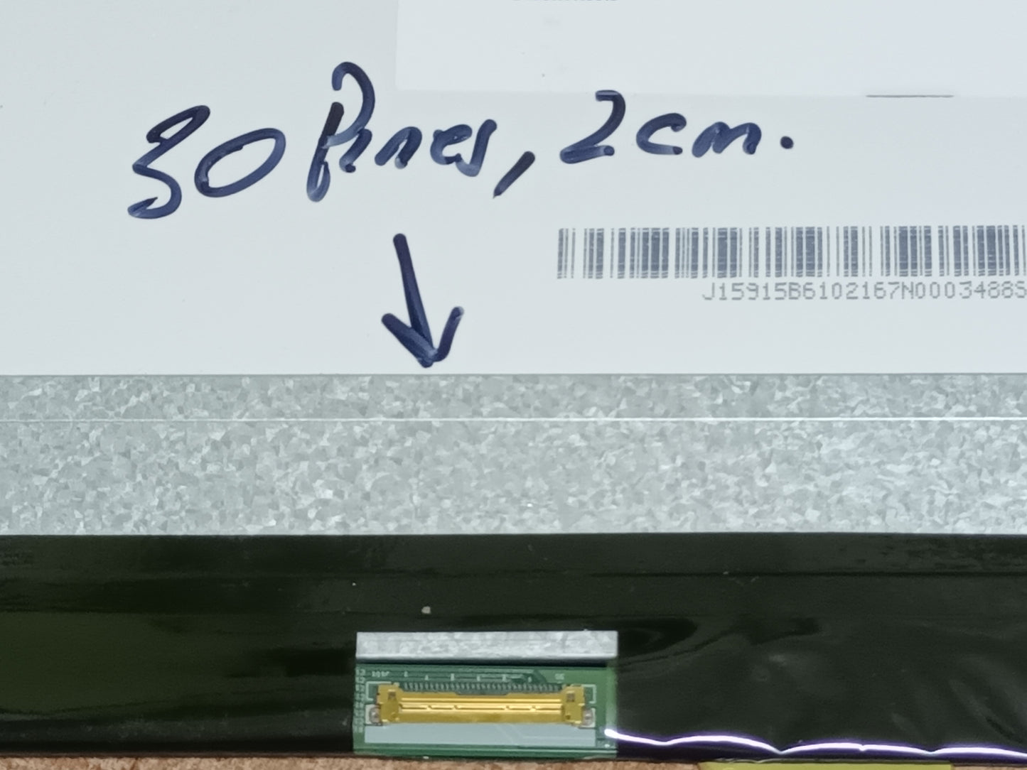 B156HTN03.8, pantalla de portatil, (ref-75)