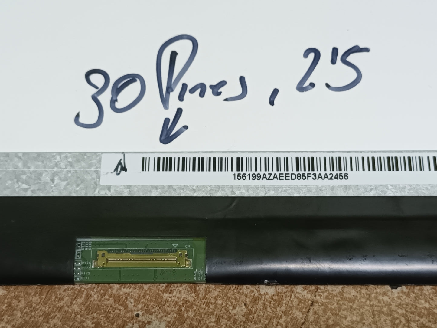 NT156WHM-42 V8.1, pantalla de portatil, (ref-66)