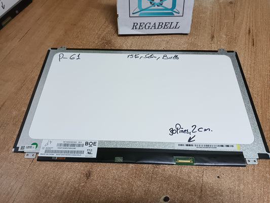 NT156WHM-32 V8.0, pantalla de portatil, (ref-61)