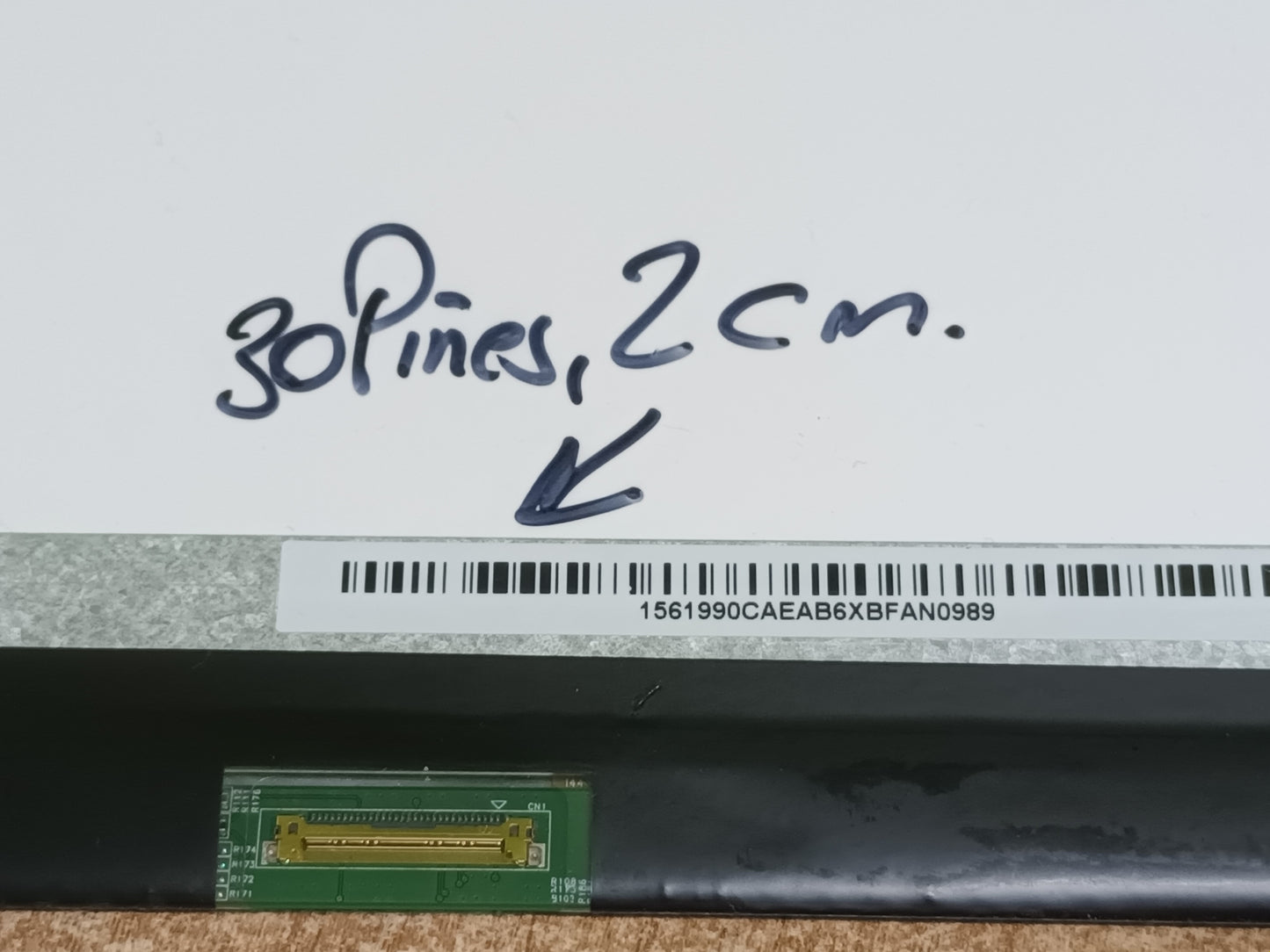 NT156WHM-32 V8.0, pantalla de portatil, (ref-61)