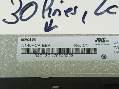 N140HCA-EBA, pantalla de portatil, (ref-70)
