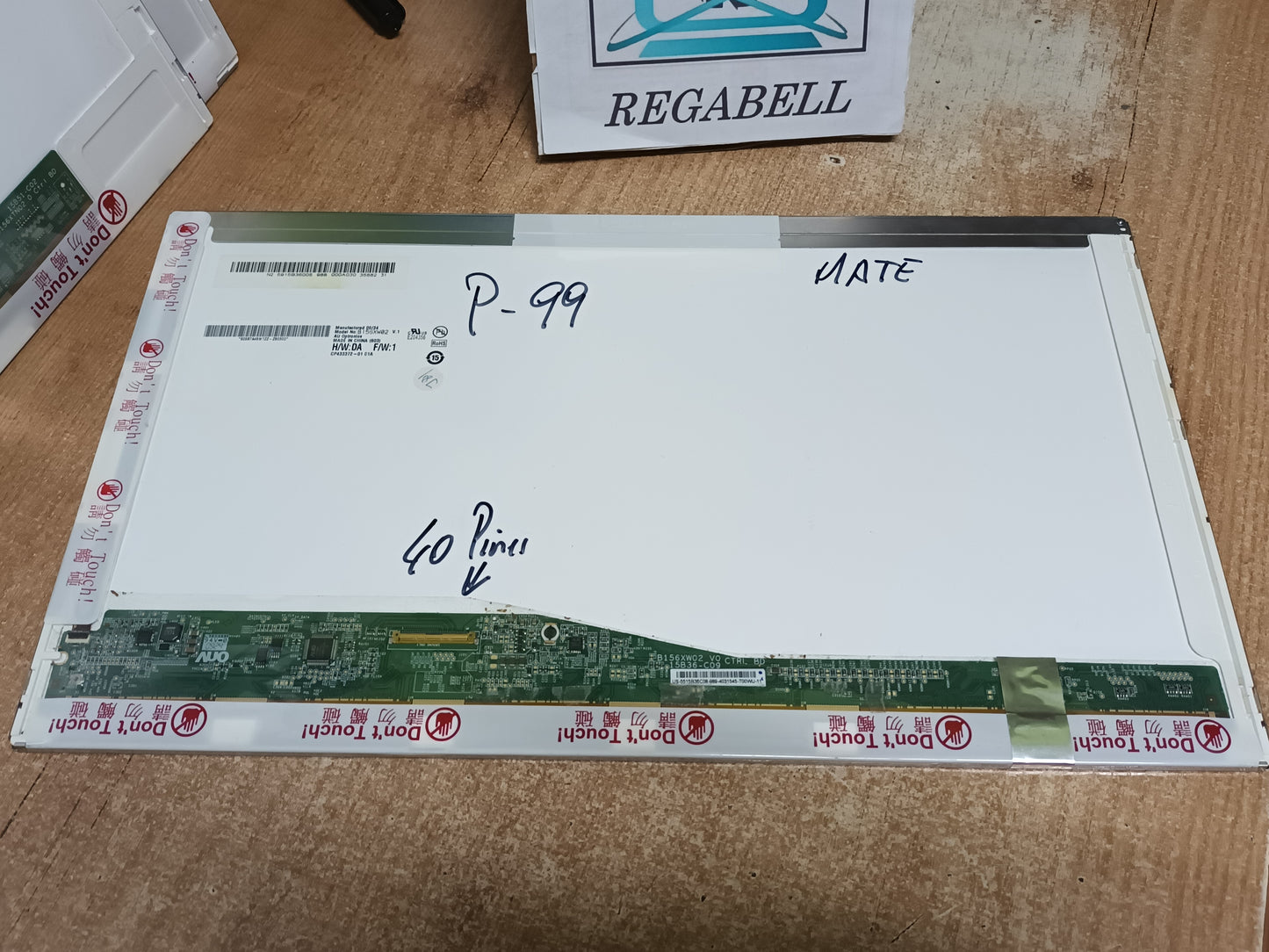 B156XW02 V.1, pantalla de portatil, (ref-99)