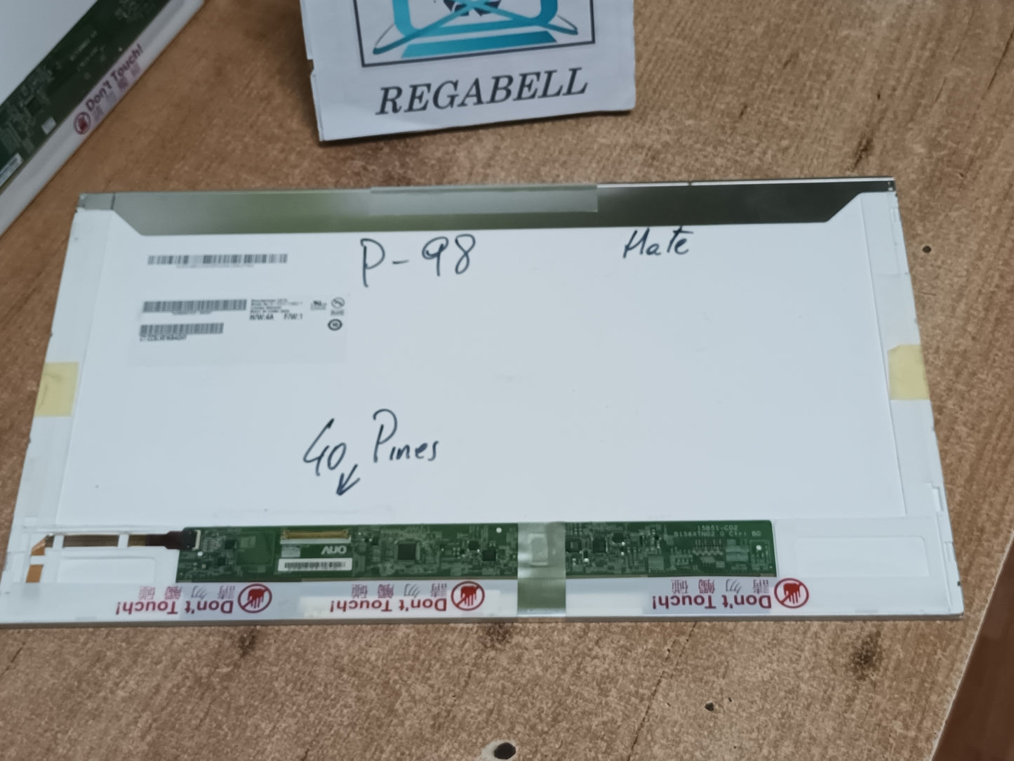 B156XTN02.1, pantalla de portatil, (ref-98)