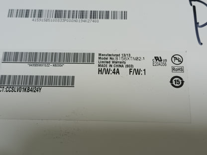 B156XTN02.1, pantalla de portatil, (ref-98)