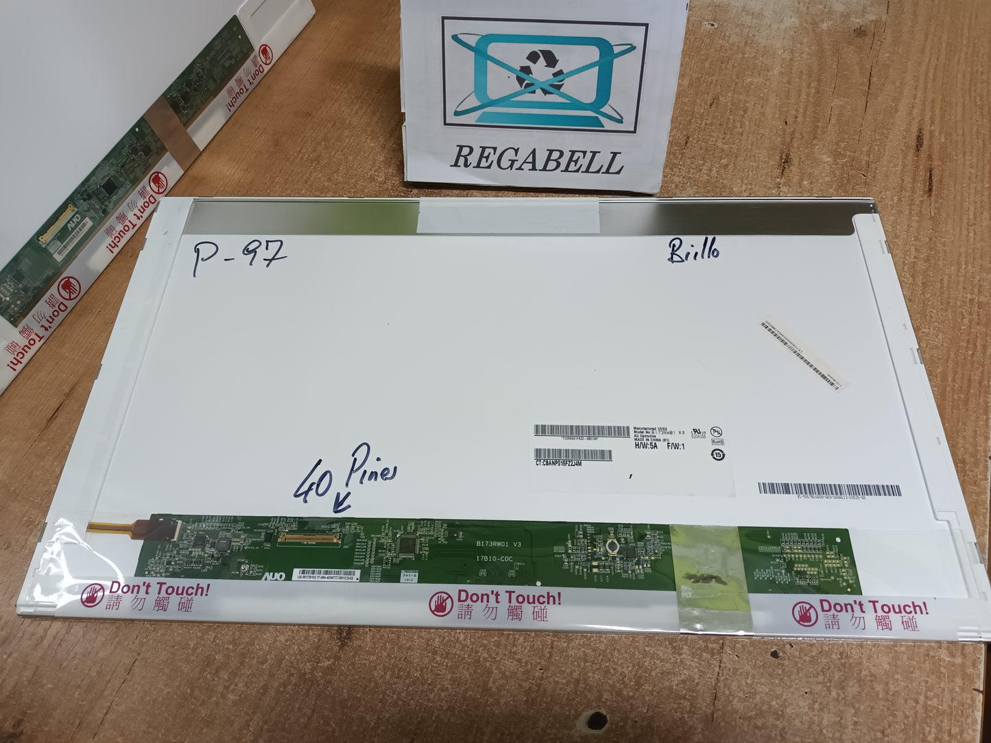 B173RW01 V3, pantalla de portatil, (ref-97)