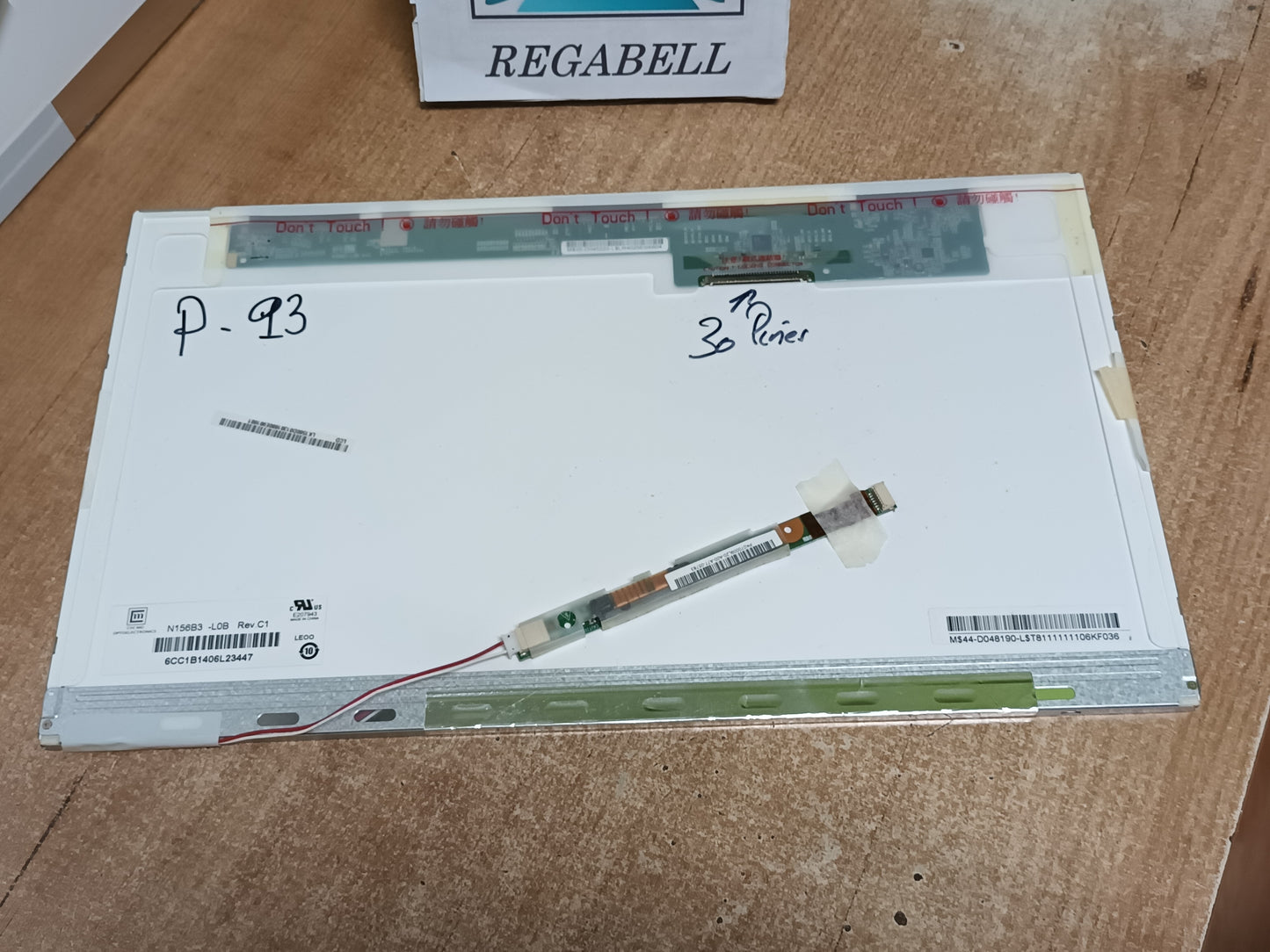 N156B3-L0B rev. C1, pantalla de portatil, (ref-93)