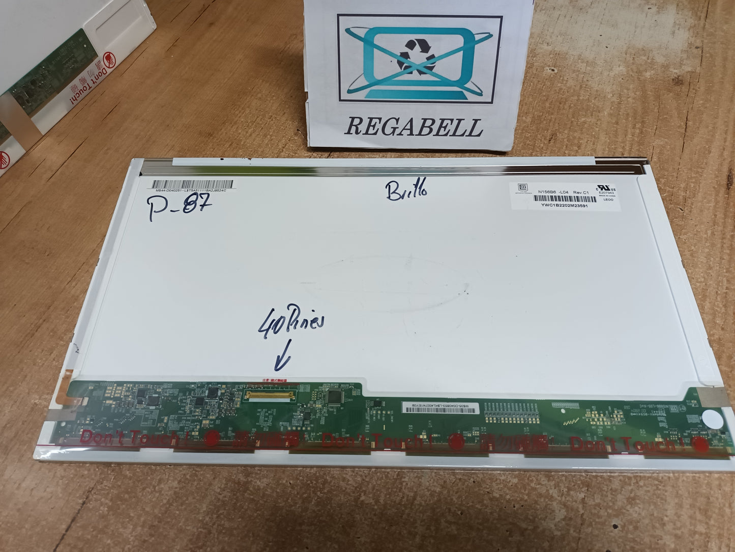 N156B6-L04 rev. C1, pantalla de portatil, (ref-87)