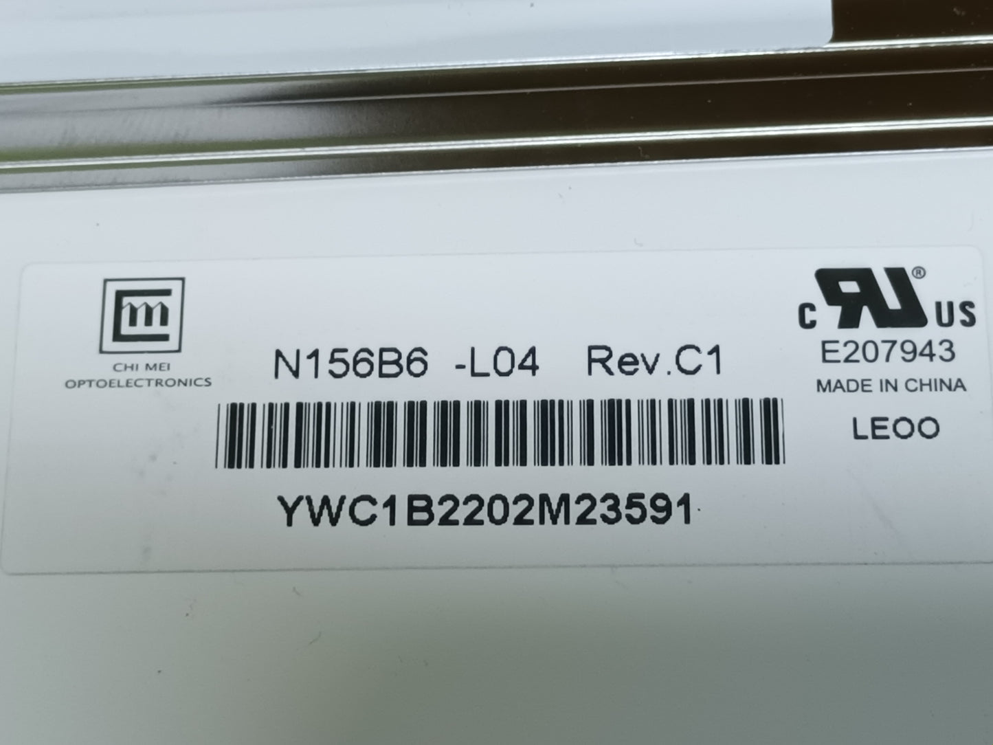 N156B6-L04 rev. C1, pantalla de portatil, (ref-87)