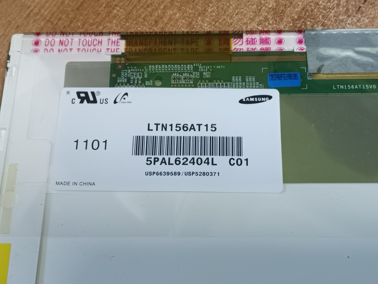 LTN156AT15-C01, pantalla de portátil (P-30)