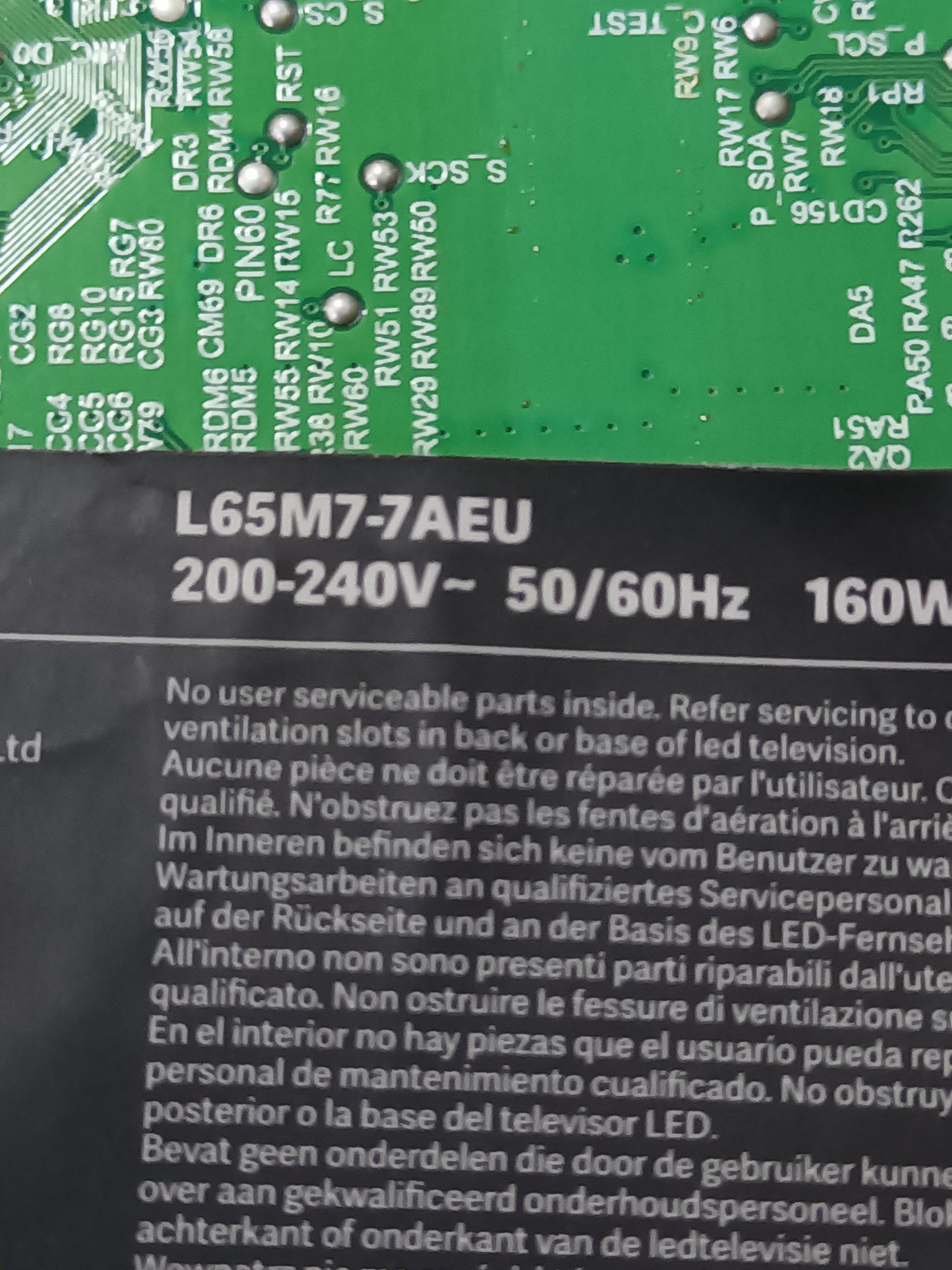 TD.MT9612.795, de XIAOMI TV L65M7-7AEU,