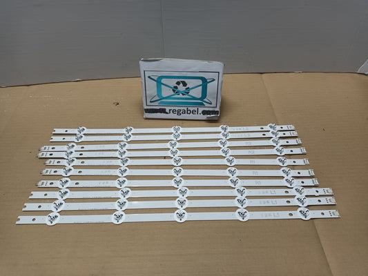 KIT DE 10 tiras de retroiluminación de LG47LB700V