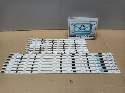 Kit 14 Tiras led de Samsung UE39F5700AW