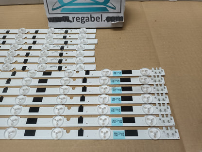 Kit 14 Tiras led de Samsung UE39F5700AW