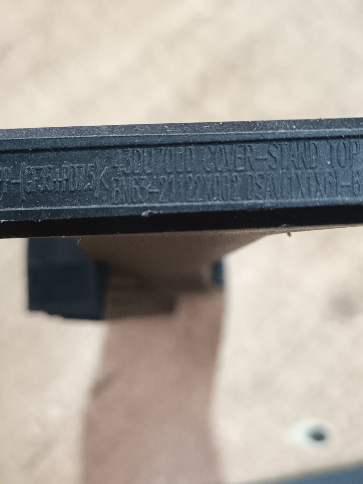 soporte de SAMSUNG UE43DU7000