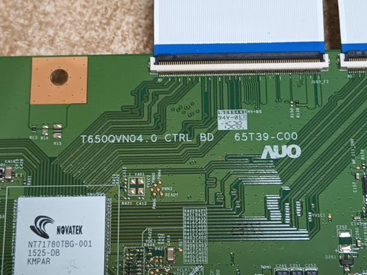 T650QVN04.0 CTRL BD - 65T39-C00, de SONY KD-65X8508C