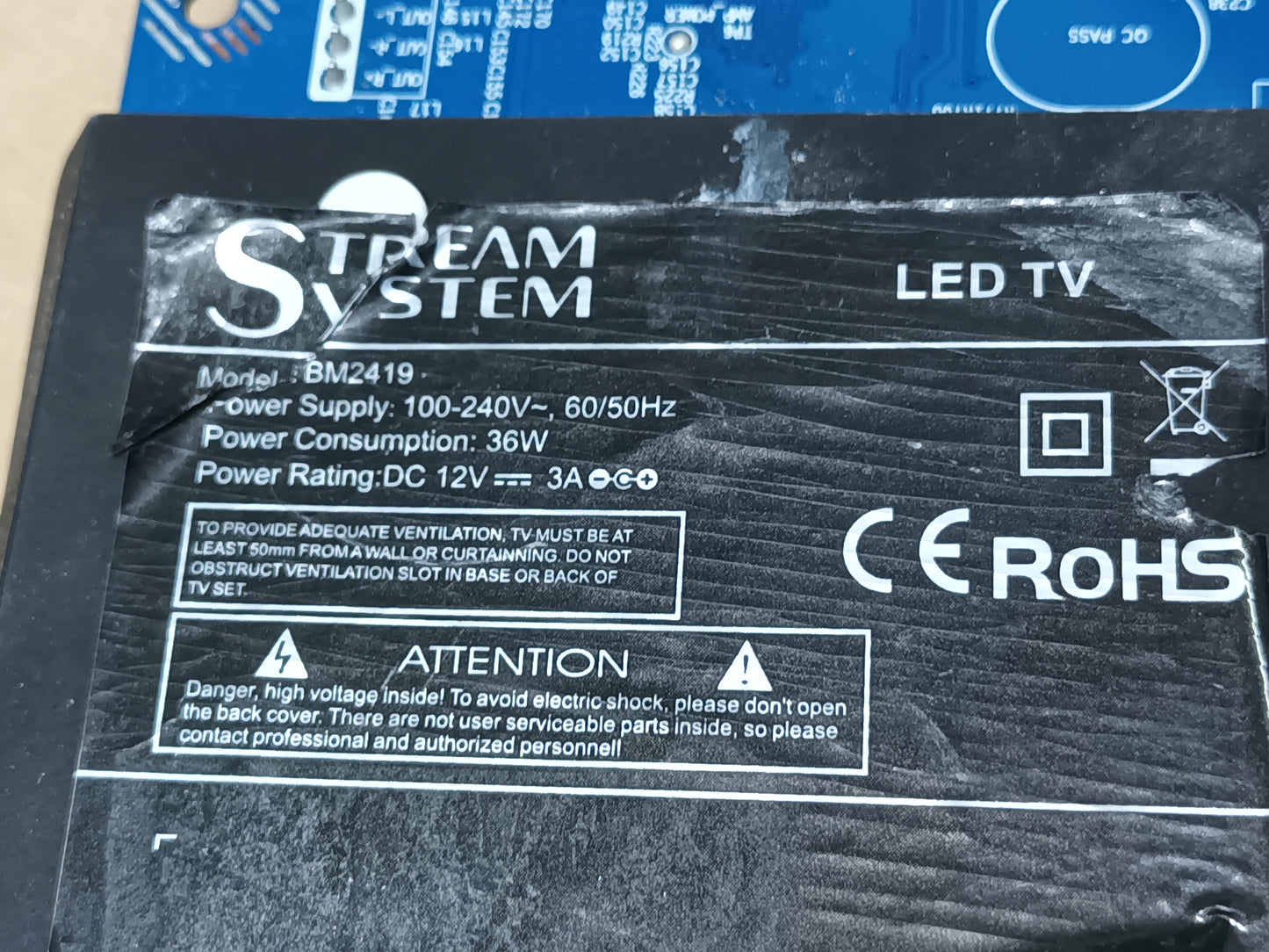 Kit de tiras LED para televisor STREAM SYSTEM BM2419