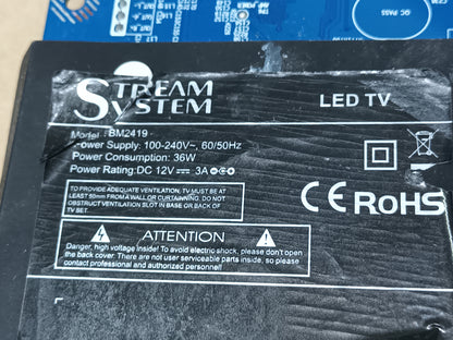 Kit de tiras LED para televisor STREAM SYSTEM BM2419