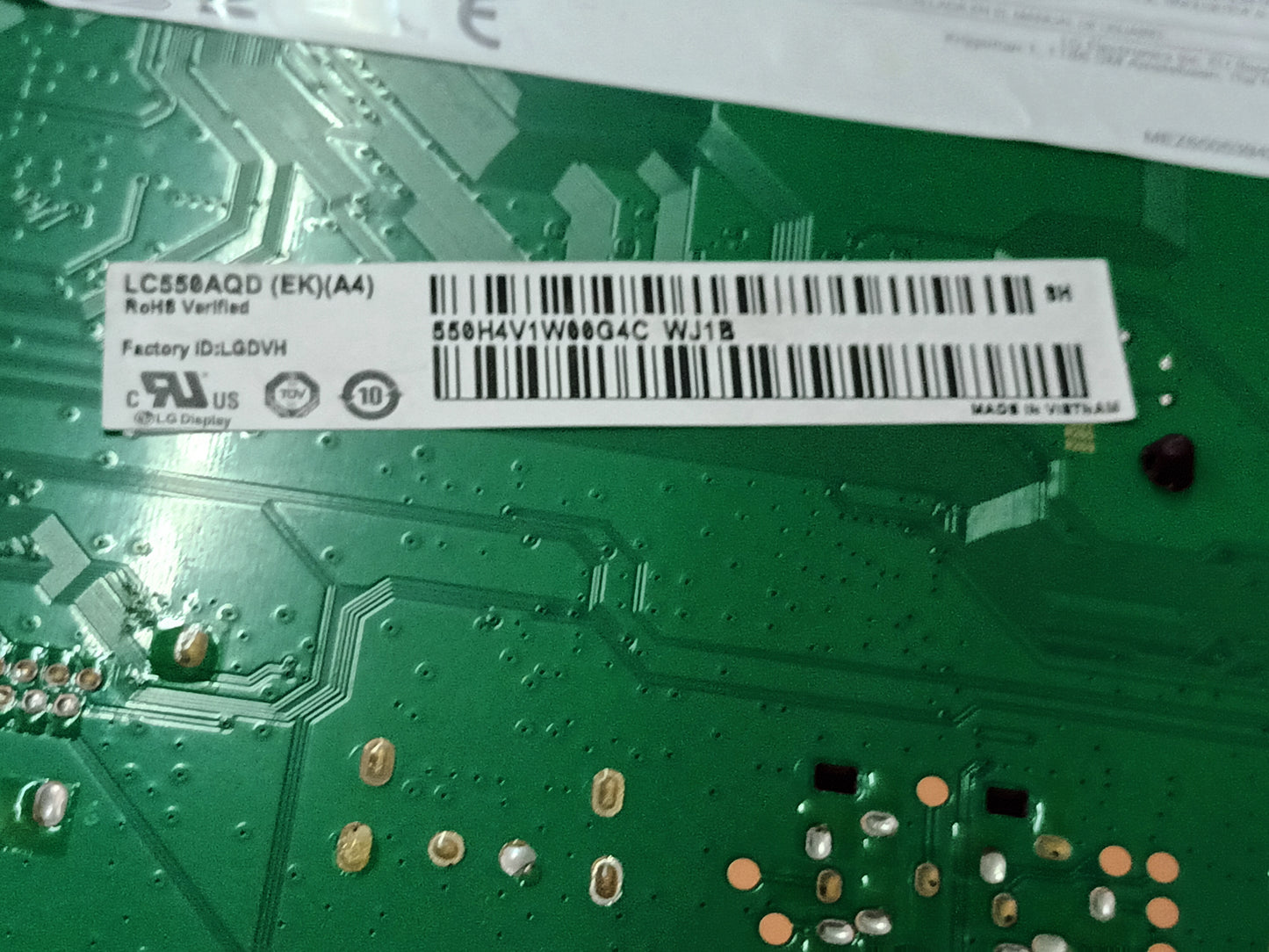 EAX67150604(1.0), EBT64598302, de LG OLED55B7V, NUEVA