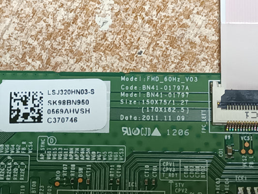 BN41-01797A, BN97-06361A, de UE32EH5000W