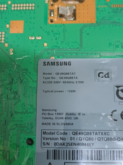 BN94-15273D, de  SAMSUNG QE49Q86TAT, NUEVA