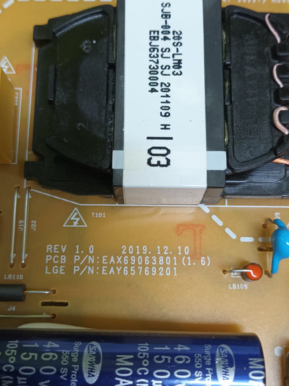 EAX69063801(1.6), de LG75UN71006LC