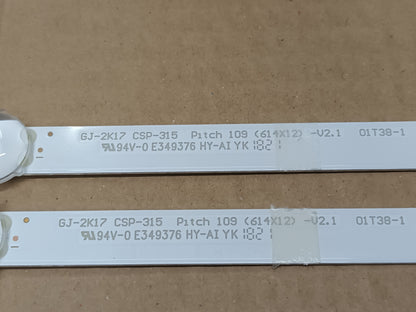 Kit 2 Tiras LED de PHILIPS 32PHT4503/12