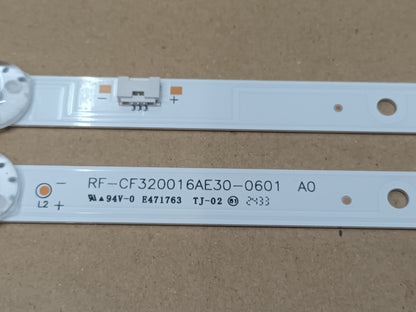 Kit 2 Tiras LED de TOSHIBA 32WV3463DG