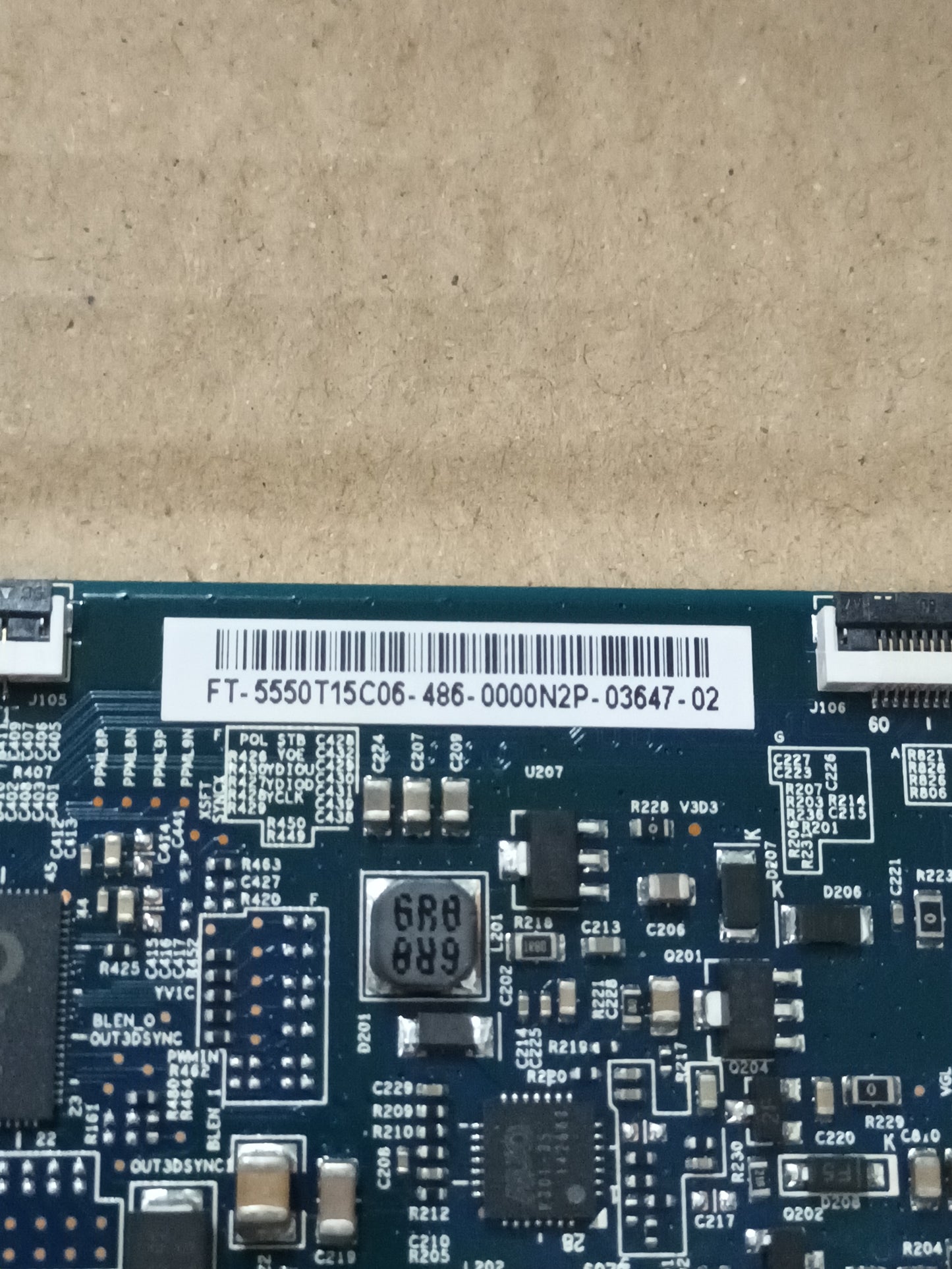 T500HVD02.0, de LG39LN5400