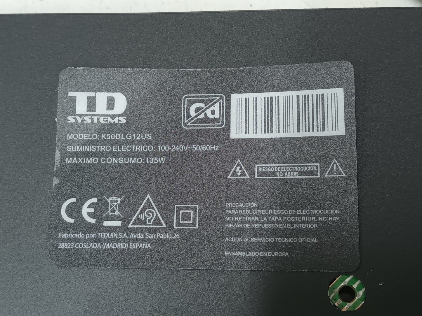 KIT 4 TIRAS LED de TD SYSTEMS K50DLG12US