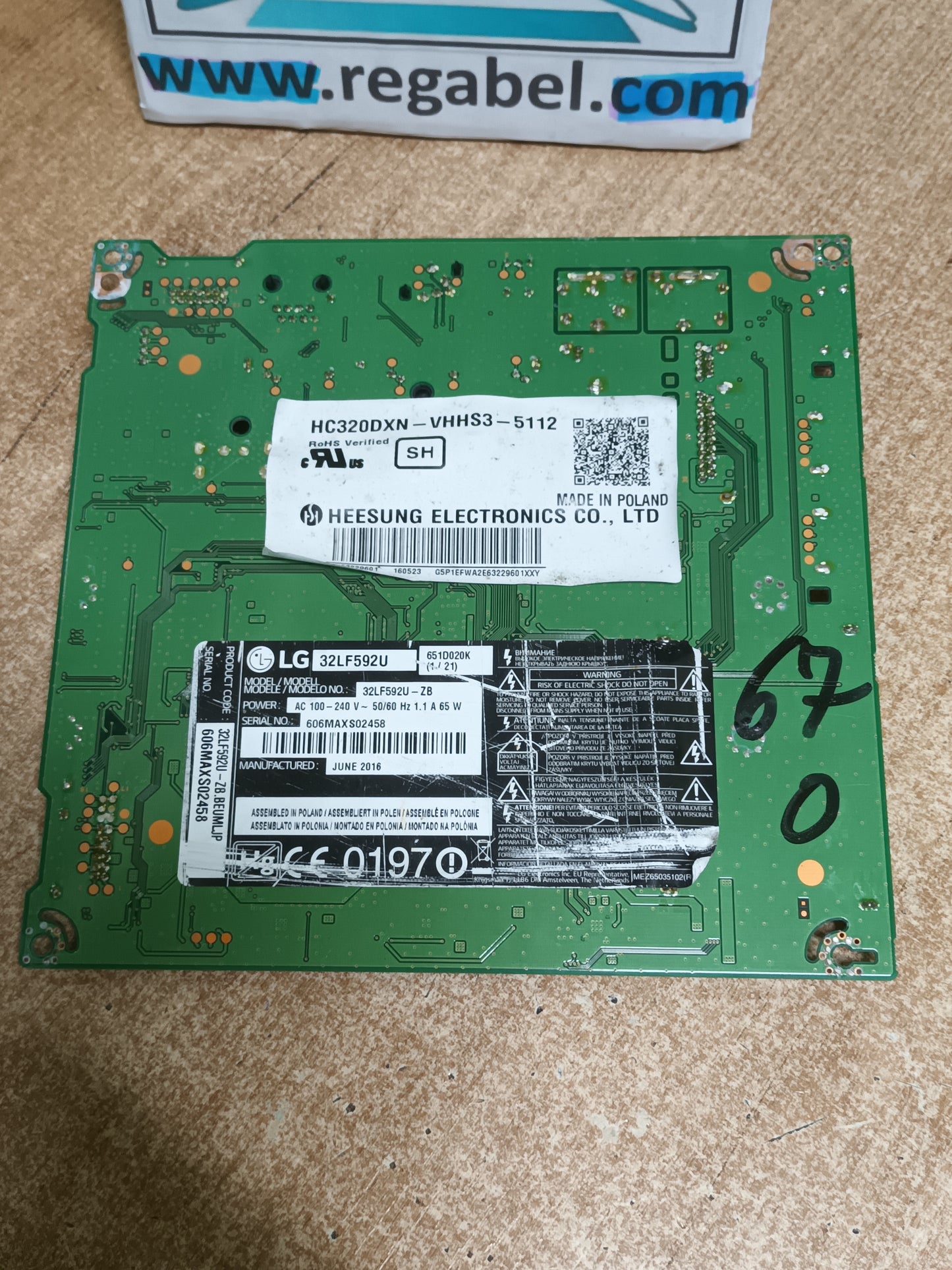 EAX66482504 (1.0), de LG32LF592U