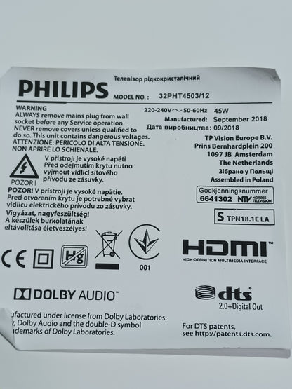 soporte, pies de PHILIPS 32PHT4503/12