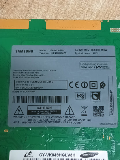 PLACA MAIN, BN94-11917H, de SAMSUNG UE49MU6675U