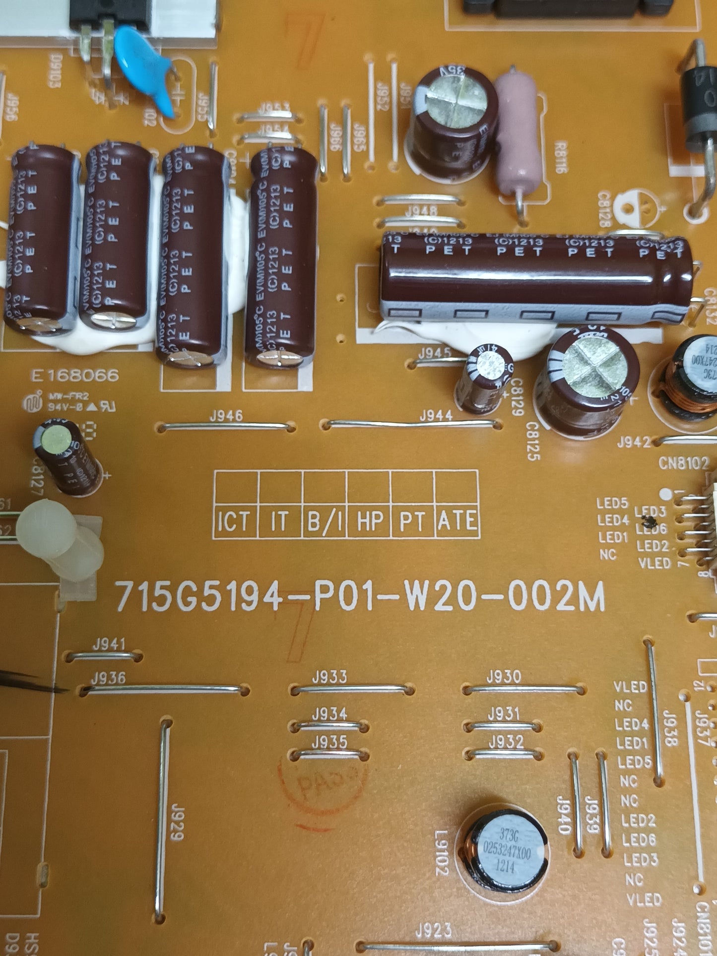 Fuente alimentación, 715G5194-P01-W20-002M, de PHILIPS 32PFL3807H/12